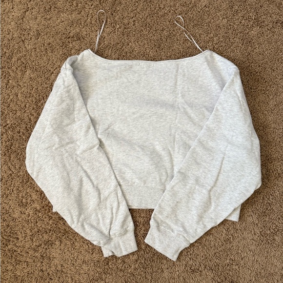 Garage Cropped Crewneck Top - Picture 3 of 4